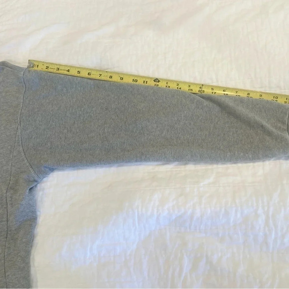 PYER MOSS Cropped Grey Logo Hoodie size Small - Picture 9 of 11